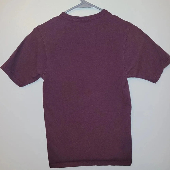 Champion Burgundy Tee Men's size X-Small LOT F9 - Picture 5 of 5